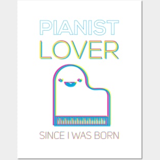 Pianist lover Posters and Art